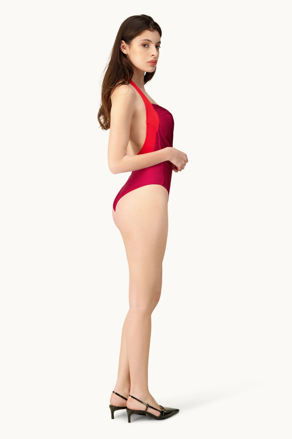 Leslie Amon Eip One Piece - Red