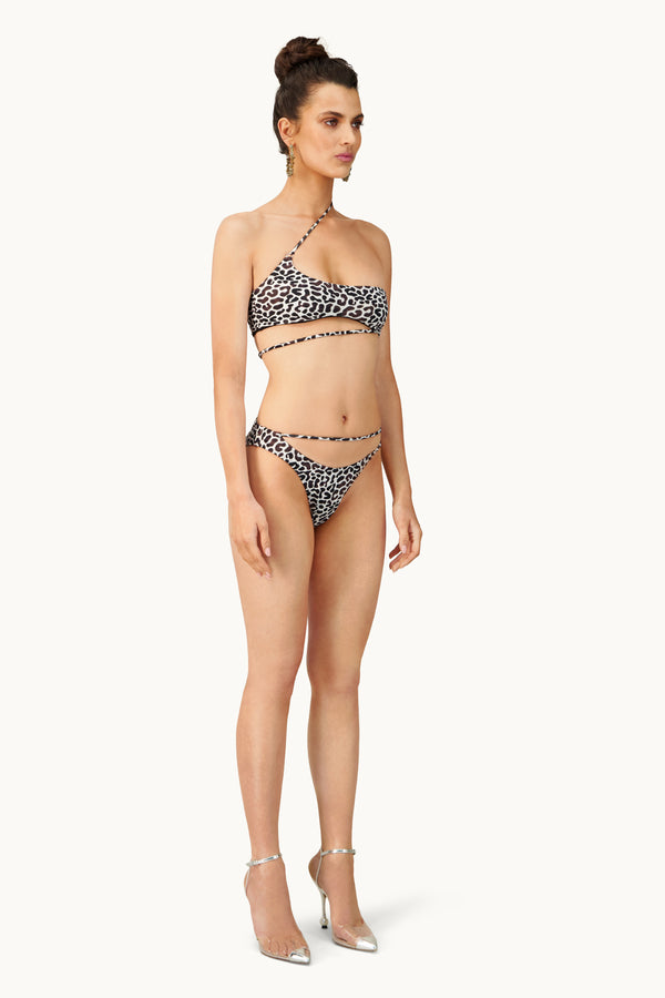 Leslie Amon Gigi Bikini Bottom - Moray Eel