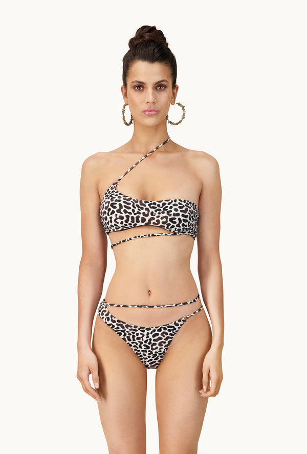 Leslie Amon Gigi Bikini Bottom - Moray Eel