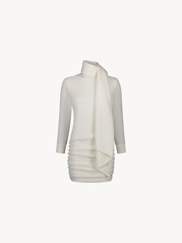 leslie amon Gstaad mini dress - White