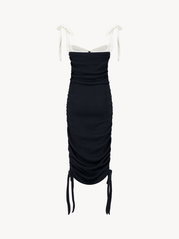 Leslie Amon Helena Maxi Dress - Black