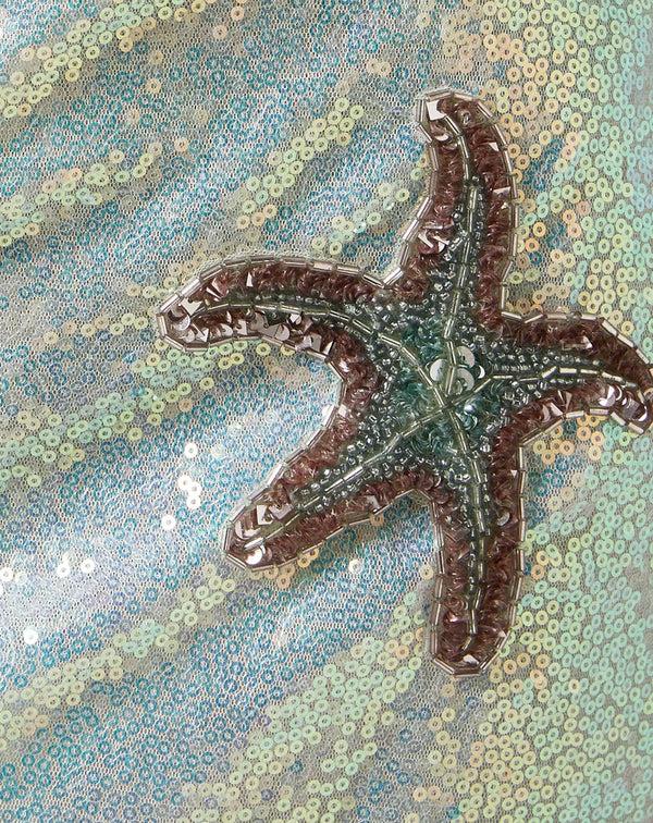 Leslie Amon Mermaid Skin Dress - Iridescent