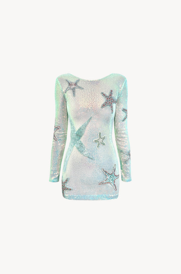 leslie amon Mermaid Skin Dress - Iridescent