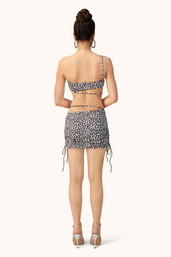 Leslie Amon Micro Skirt - Moray Eel