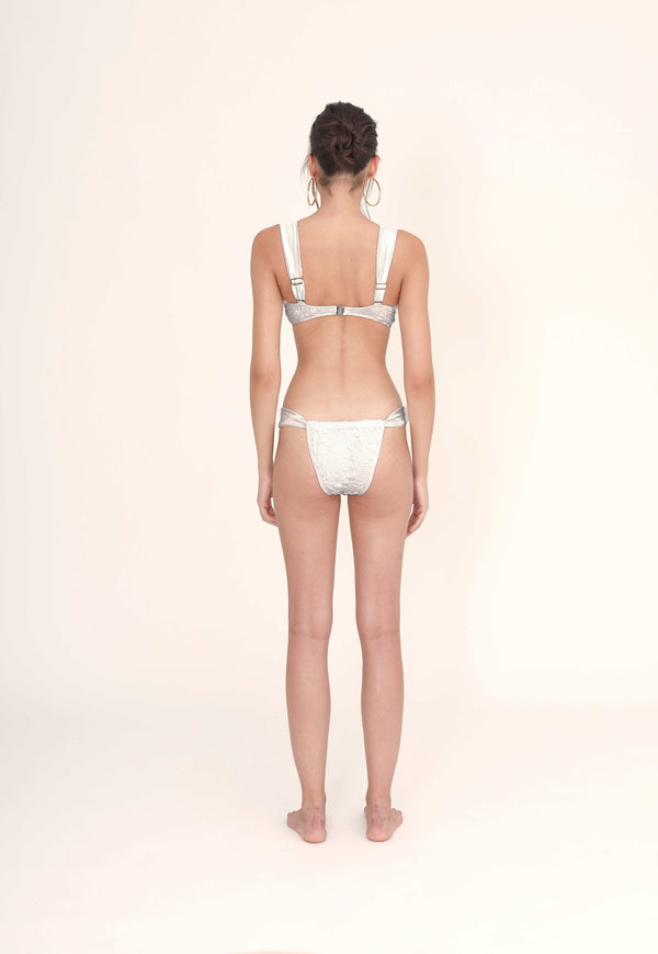 Leslie Amon Paloma Bikini Set - White