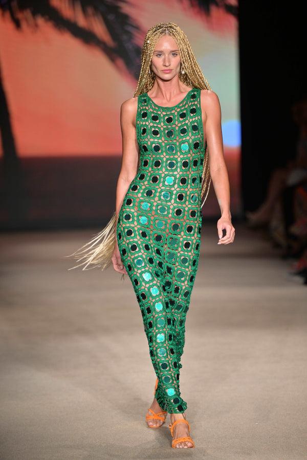 Leslie Amon Positano Maxi Dress