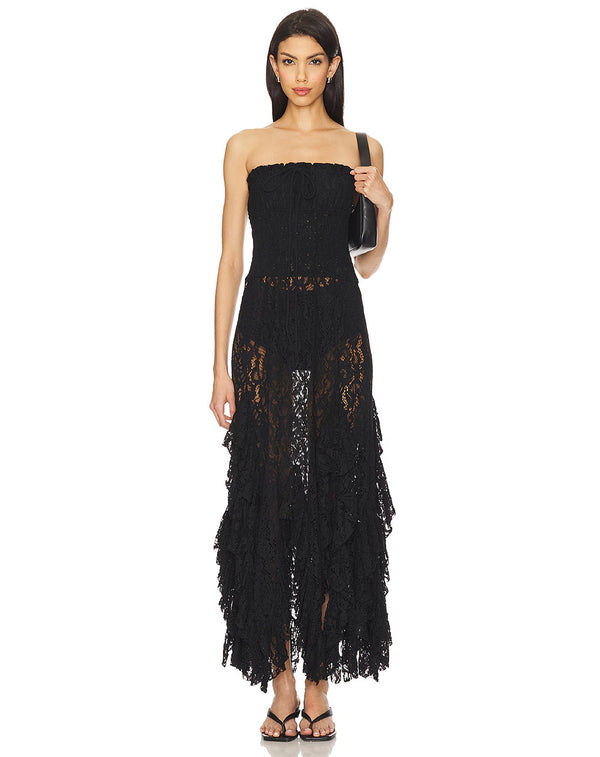 Leslie Amon Ruffle Monica Dress