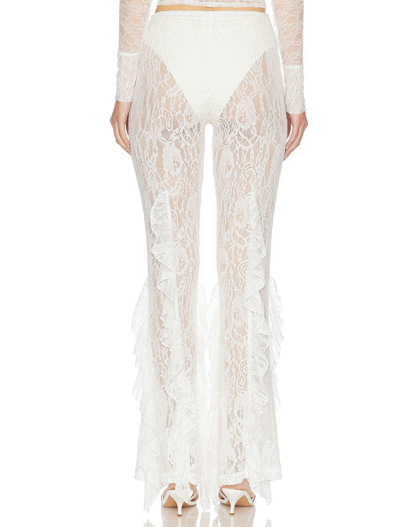 Leslie Amon Ruffle Pants