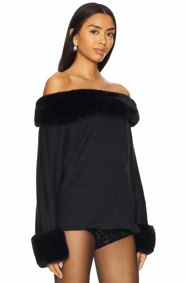 Leslie Amon Sade Top - Black