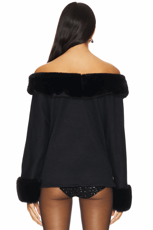 Leslie Amon Sade Top - Black