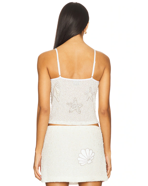 Leslie Amon Sea Tank Top