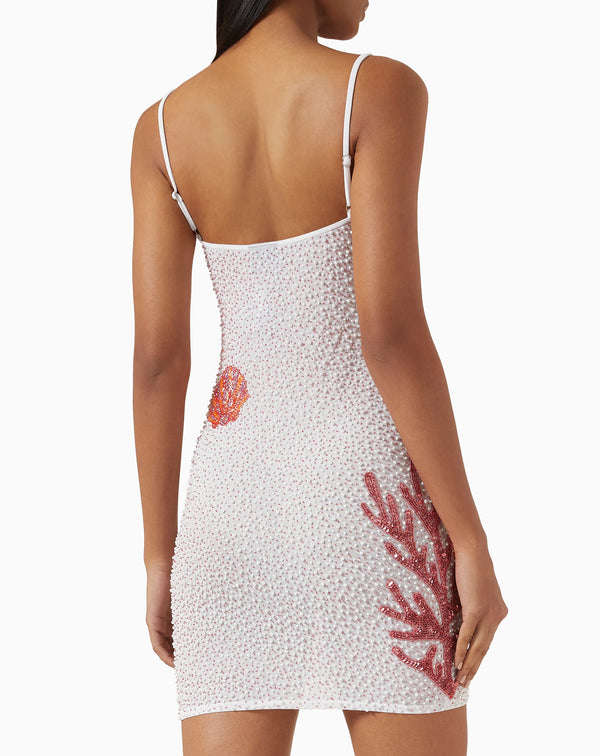 Leslie Amon Seafood Mini Dress