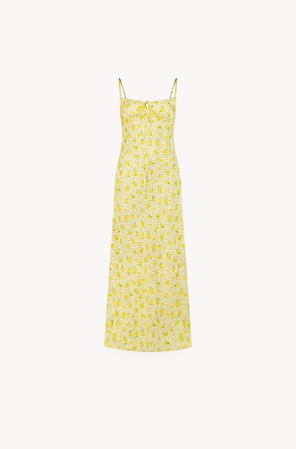 leslie amon Slip Dress - Yellow Lemon