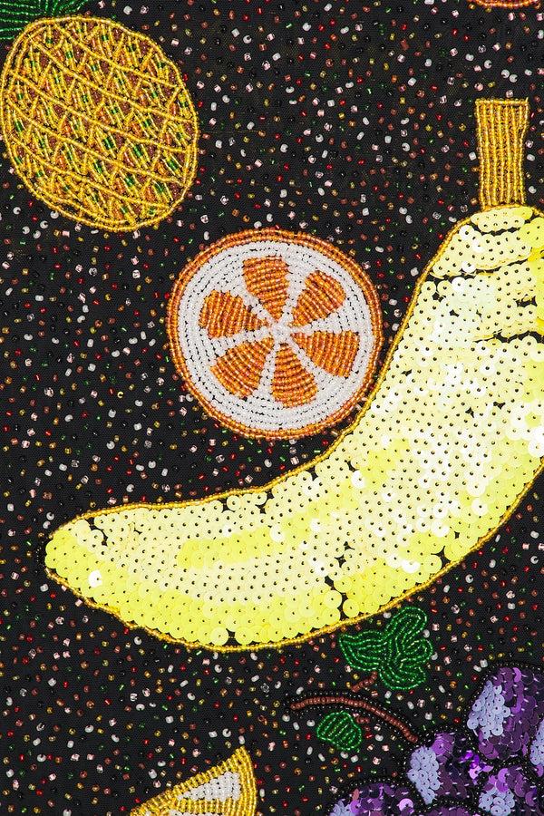 Leslie Amon Sparkly Tutti Frutti Dress