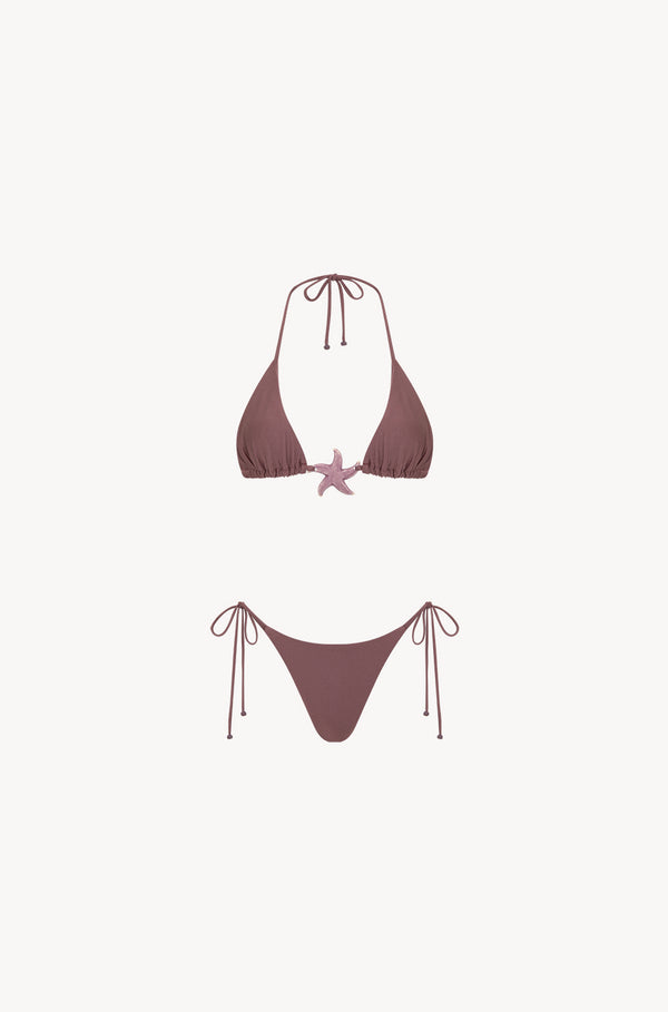 leslie amon Star bikini set