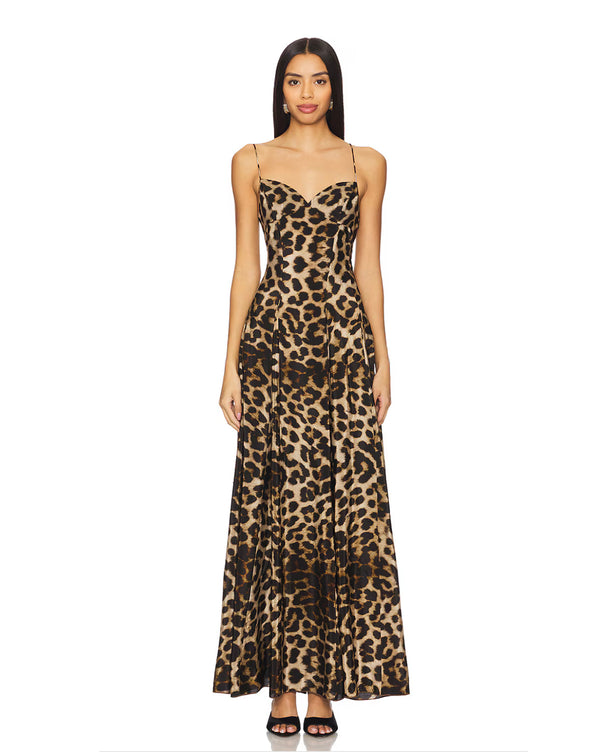 Leslie Amon Timeless Dress Leopard