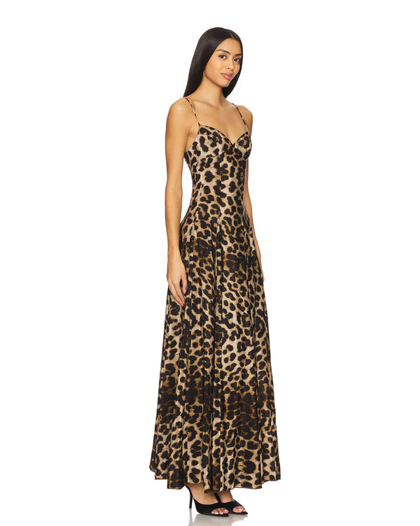 Leslie Amon Timeless Dress Leopard