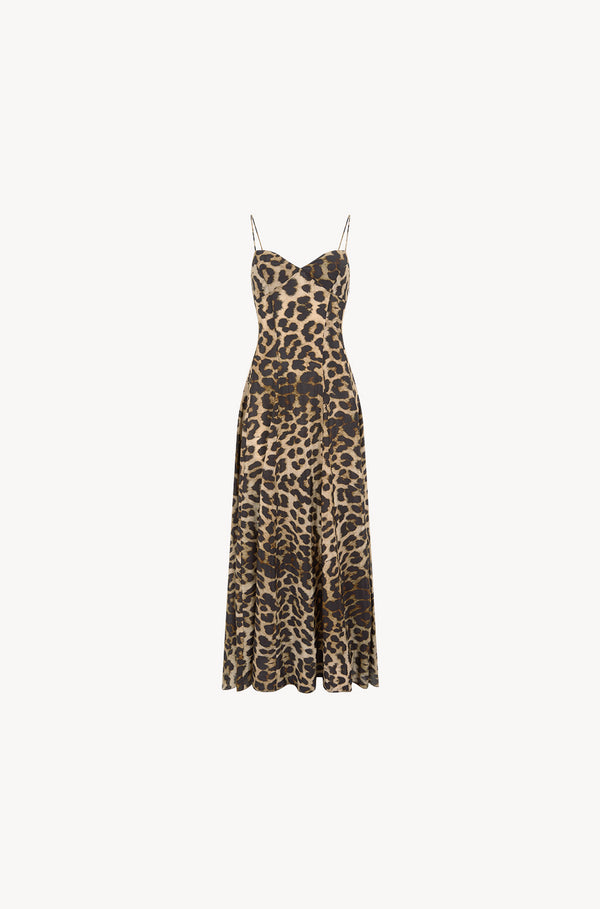 leslie amon Timeless dress leopard