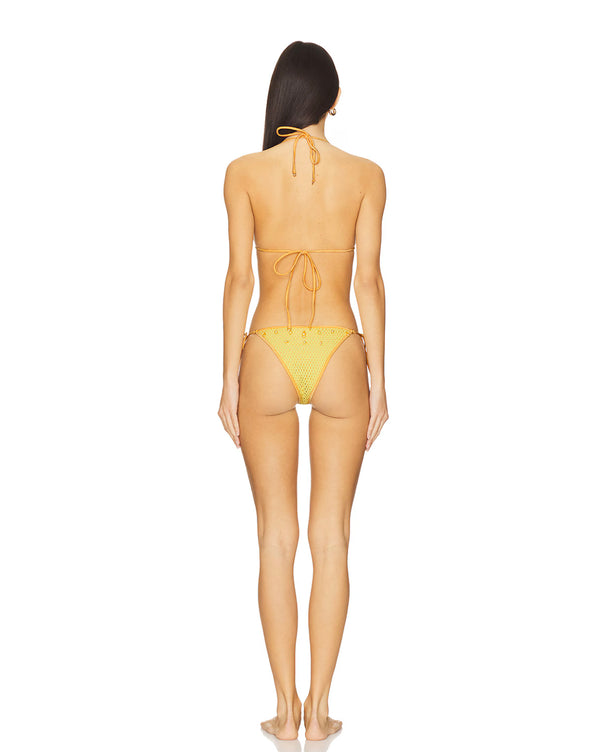 Leslie Amon Treasure Aloha Bikini Set