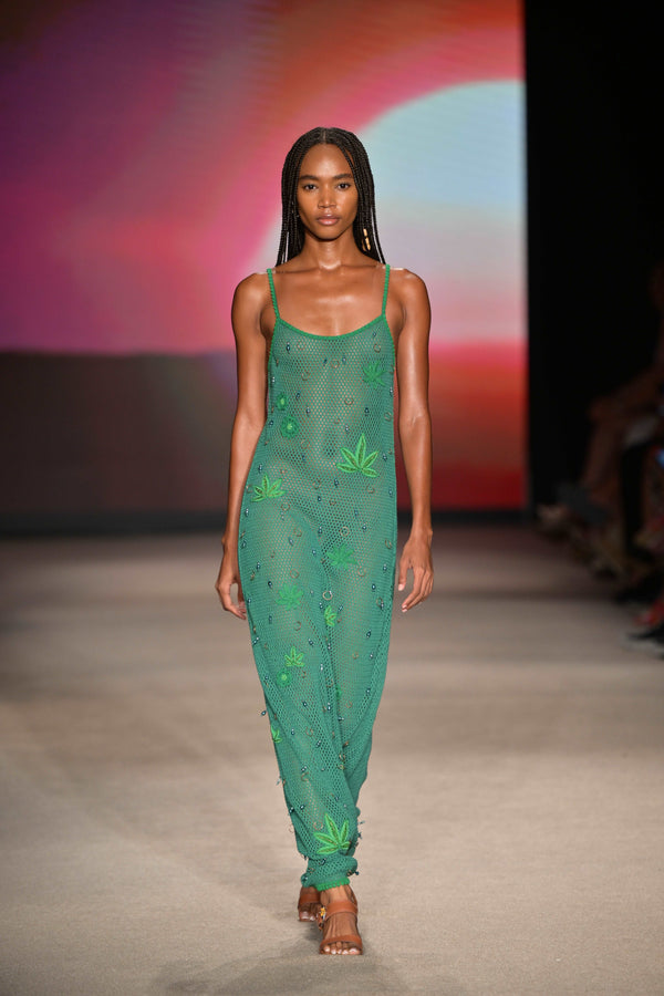 Leslie Amon Treasure Jamaica Maxi Dress