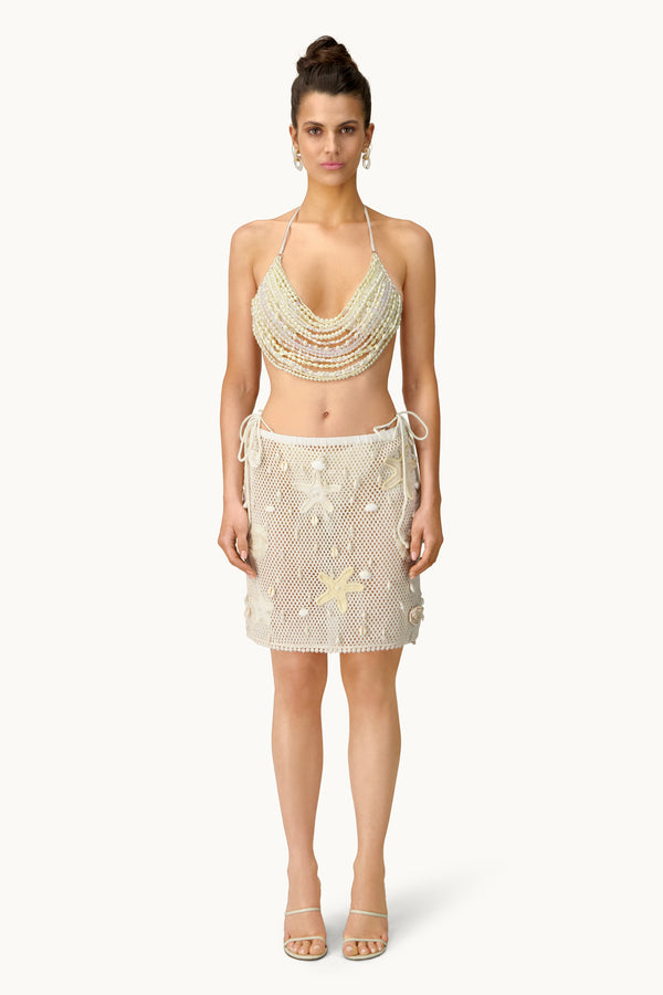 Leslie Amon Treasure Mini Skirt