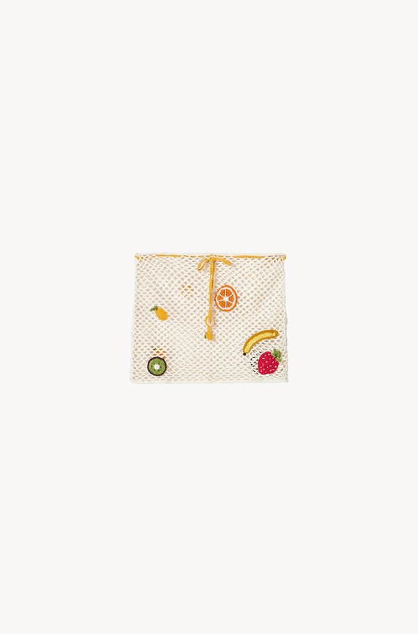 leslie amon Tutti Frutti Mini Skirt