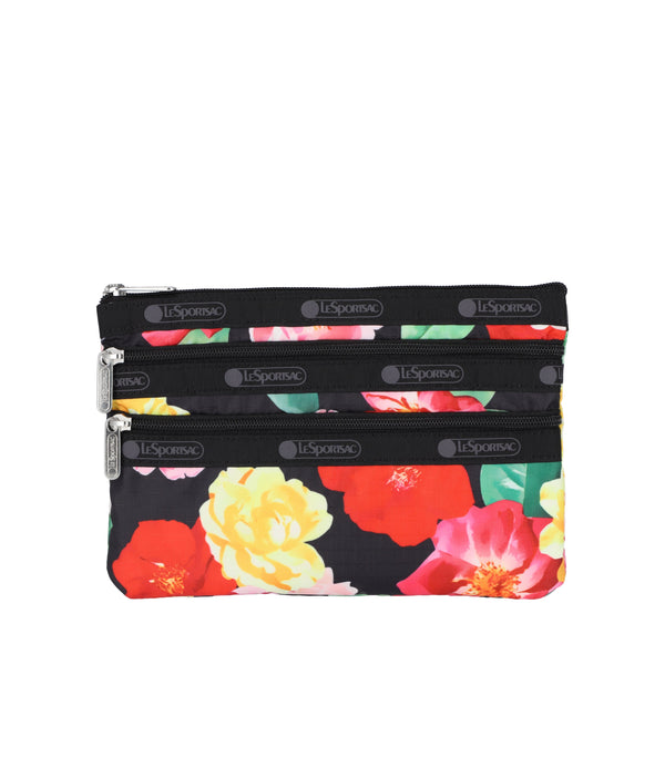 lesportsac 3-Zip Cosmetic