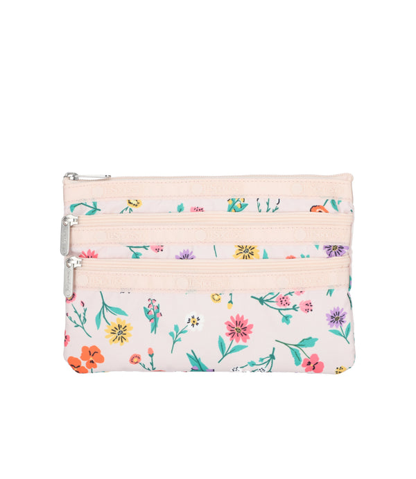 lesportsac 3-Zip Cosmetic