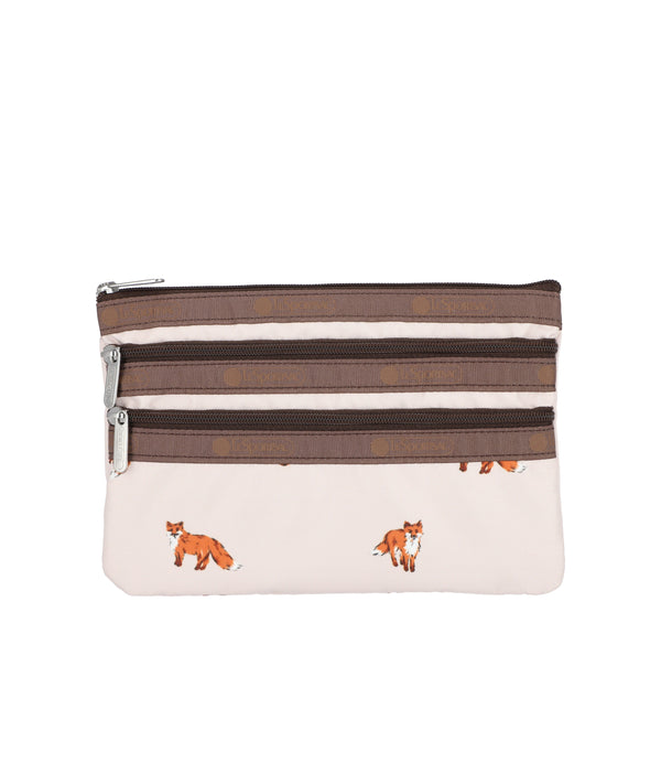 lesportsac 3-Zip Cosmetic