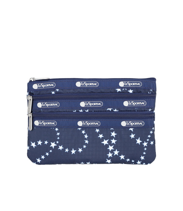 lesportsac 3-Zip Cosmetic