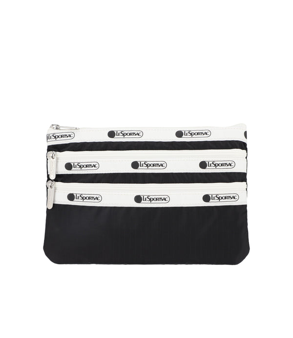 lesportsac 3-Zip Cosmetic