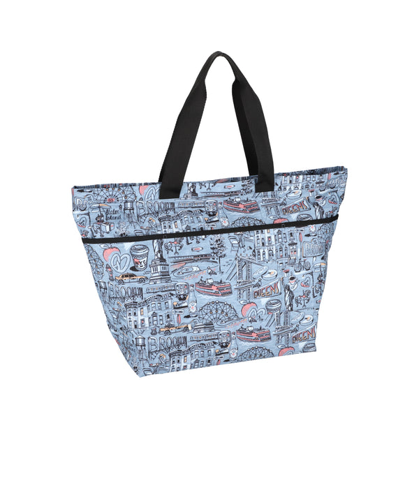 Lesportsac Carlin Zip Top Tote Bag