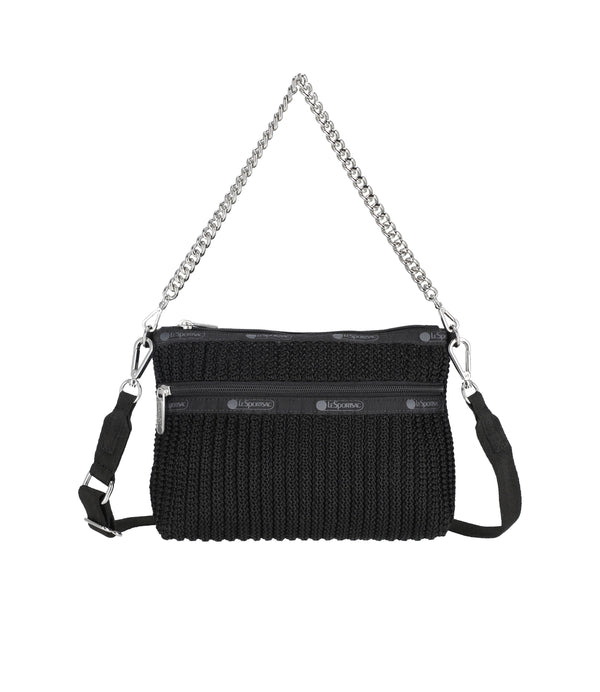 lesportsac Chain Crochet Clutch