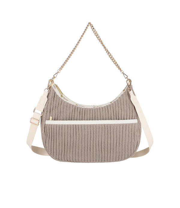 lesportsac Chain Crochet North/South Hobo