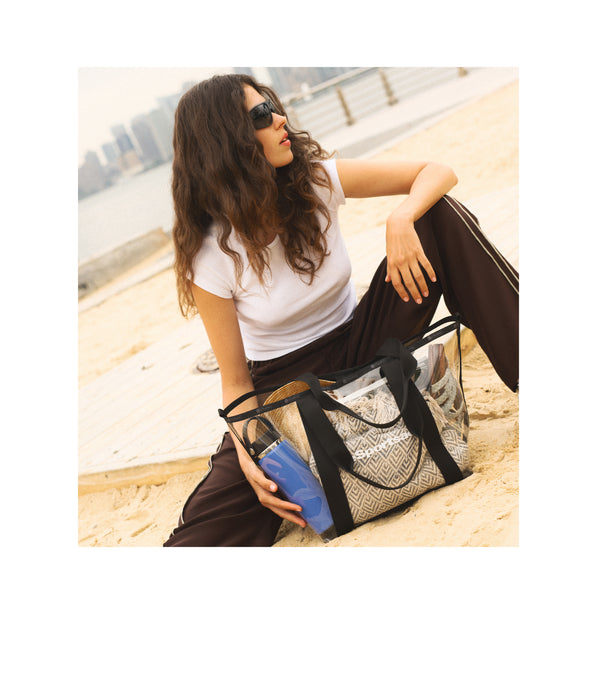 Lesportsac Clear East/West Tote
