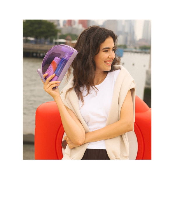 Lesportsac Clear Zip Wristlet