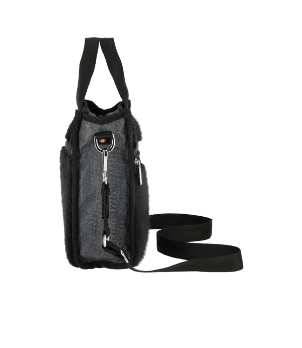 Lesportsac Denim Mini North/South Tote