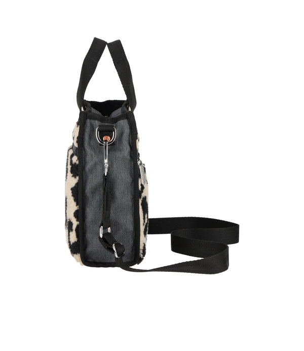 Lesportsac Denim Mini North/South Tote