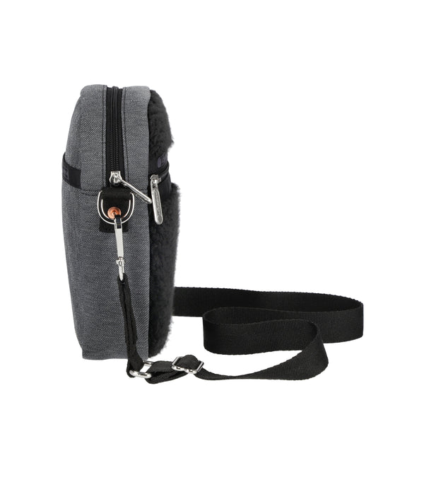 Lesportsac Denim Phone Crossbody