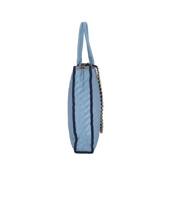 Lesportsac Large Chain Quilt Tote