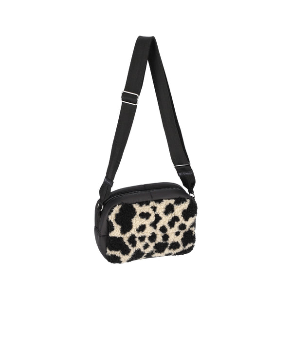 Lesportsac Puffy Sherpa Cube Crossbody