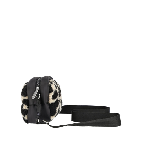Lesportsac Puffy Sherpa Cube Crossbody