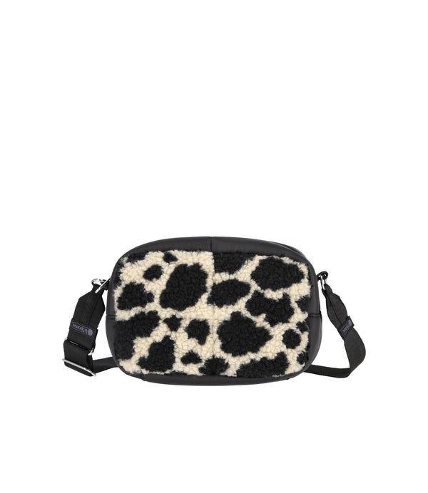 lesportsac Puffy Sherpa Cube Crossbody
