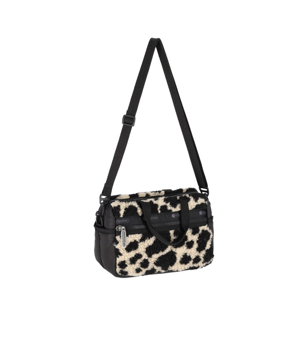 Lesportsac Puffy Sherpa Mini Duffel
