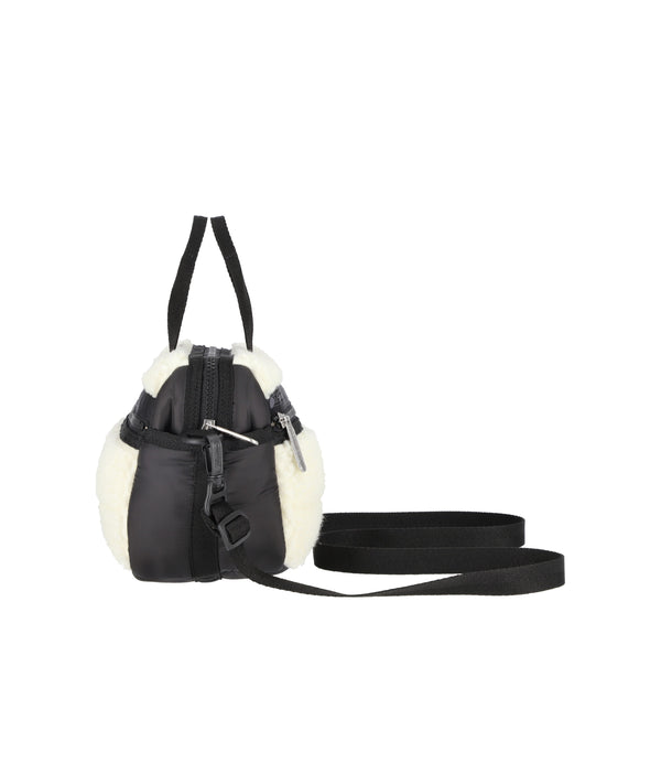Lesportsac Puffy Sherpa Mini Duffel