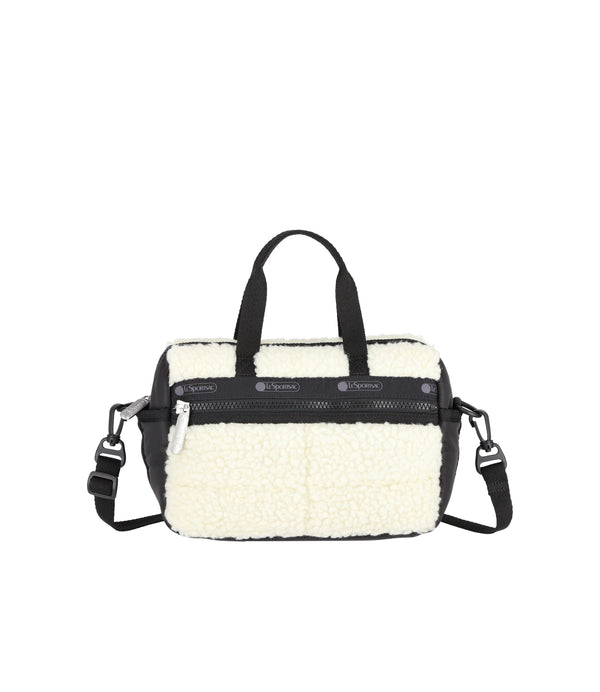 lesportsac Puffy Sherpa Mini Duffel