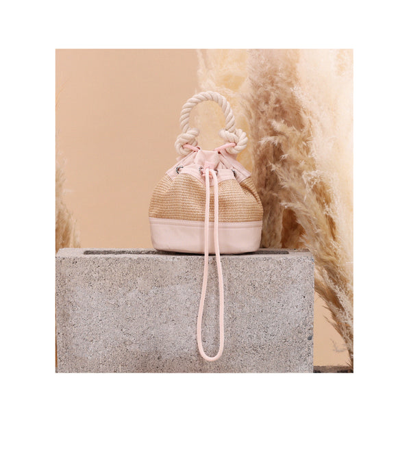 Lesportsac Raffia Mini Bucket