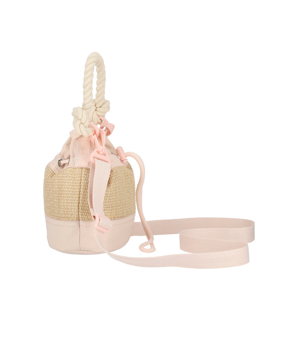 Lesportsac Raffia Mini Bucket