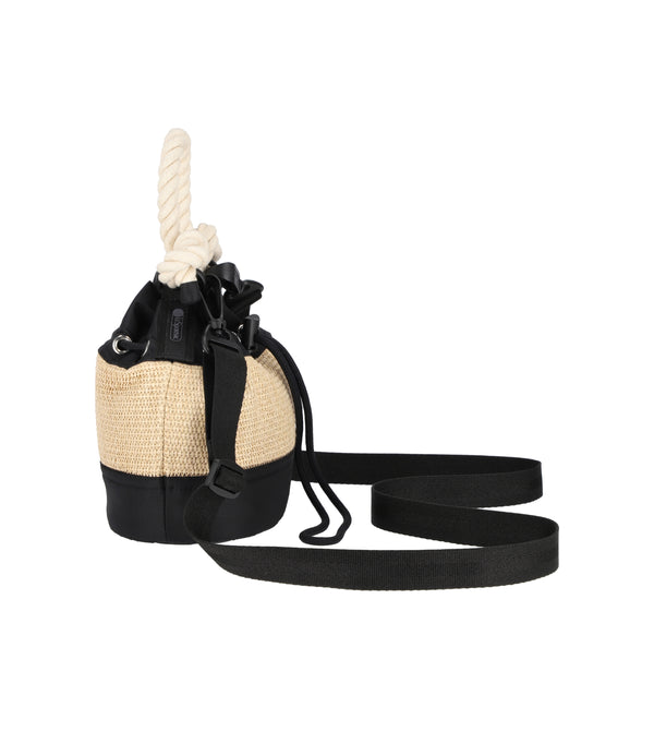 Lesportsac Raffia Mini Bucket
