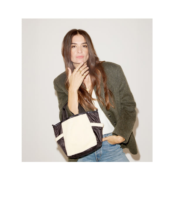 Lesportsac Sherpa Small Open Tote